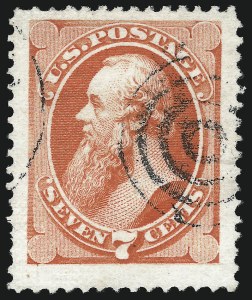 Sale 1084, Lot 3373, 1870-71 National Bank Note Co. Grilled Issue (Scott 134-144)