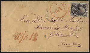 Sale 1084, Lot 3380, 1870-71 National Bank Note Co. Grilled Issue (Scott 134-144)