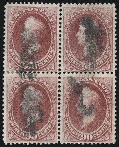 Sale 1084, Lot 3387, 1870-71 National Bank Note Co. Grilled Issue (Scott 134-144)