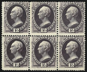 Sale 1084, Lot 3399, 1870-71 National Bank Note Co. Ungrilled Issue (Scott 145-155)