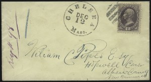 Sale 1084, Lot 3402, 1870-71 National Bank Note Co. Ungrilled Issue (Scott 145-155)