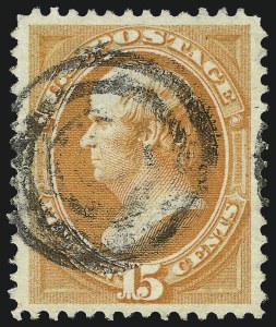 Sale 1084, Lot 3403, 1870-71 National Bank Note Co. Ungrilled Issue (Scott 145-155)