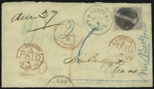 Sale 1084, Lot 3406, 1870-71 National Bank Note Co. Ungrilled Issue (Scott 145-155)