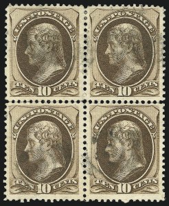 Sale 1084, Lot 3418, 1873 Continental Bank Note Co. Issue (Scott 156-179)