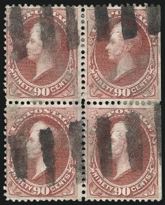 Sale 1084, Lot 3438, 1873 Continental Bank Note Co. Issue (Scott 156-179)