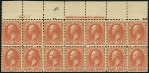 Sale 1084, Lot 3480, 1881-88 American Bank Note Co. Issues (Scott 205-218)