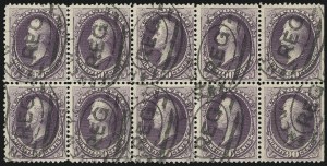 Sale 1084, Lot 3492, 1881-88 American Bank Note Co. Issues (Scott 205-218)