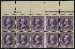 Sale 1084, Lot 3503, 1890-93 Issue (Scott 219-229)
