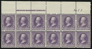 Sale 1084, Lot 3504, 1890-93 Issue (Scott 219-229)