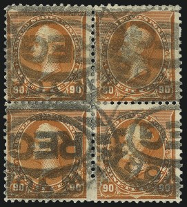 Sale 1084, Lot 3519, 1890-93 Issue (Scott 219-229)
