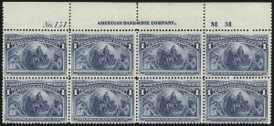 Sale 1084, Lot 3524, 1893 Columbian Issue (Scott 230-245)