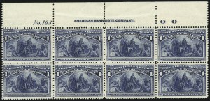 Sale 1084, Lot 3525, 1893 Columbian Issue (Scott 230-245)