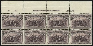 Sale 1084, Lot 3527, 1893 Columbian Issue (Scott 230-245)