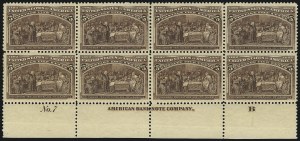 Sale 1084, Lot 3532, 1893 Columbian Issue (Scott 230-245)