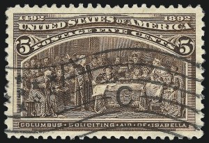 Sale 1084, Lot 3533, 1893 Columbian Issue (Scott 230-245)
