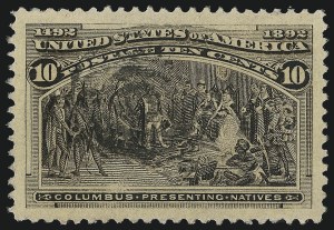 Sale 1084, Lot 3540, 1893 Columbian Issue (Scott 230-245)
