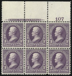 Sale 1084, Lot 3567, 1894 Unwatermarked Bureau Issue (Scott 246-263)