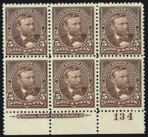 Sale 1084, Lot 3570, 1894 Unwatermarked Bureau Issue (Scott 246-263)