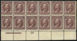 Sale 1084, Lot 3572, 1894 Unwatermarked Bureau Issue (Scott 246-263)