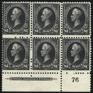 Sale 1084, Lot 3580, 1894 Unwatermarked Bureau Issue (Scott 246-263)