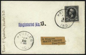 Sale 1084, Lot 3585, 1894 Unwatermarked Bureau Issue (Scott 246-263)