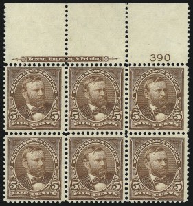 Sale 1084, Lot 3600, 1895 Watermarked Bureau Issue (Scott 264-278)