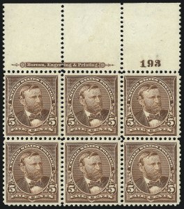 Sale 1084, Lot 3601, 1895 Watermarked Bureau Issue (Scott 264-278)