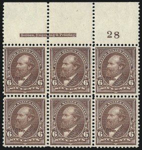 Sale 1084, Lot 3602, 1895 Watermarked Bureau Issue (Scott 264-278)