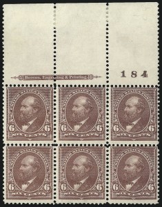 Sale 1084, Lot 3603, 1895 Watermarked Bureau Issue (Scott 264-278)