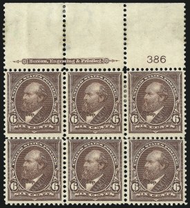 Sale 1084, Lot 3604, 1895 Watermarked Bureau Issue (Scott 264-278)