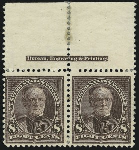 Sale 1084, Lot 3609, 1895 Watermarked Bureau Issue (Scott 264-278)