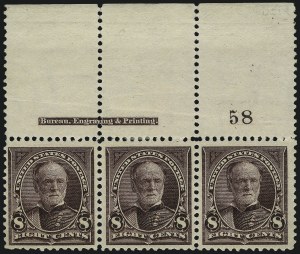 Sale 1084, Lot 3610, 1895 Watermarked Bureau Issue (Scott 264-278)
