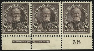 Sale 1084, Lot 3611, 1895 Watermarked Bureau Issue (Scott 264-278)