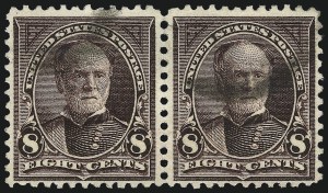 Sale 1084, Lot 3612, 1895 Watermarked Bureau Issue (Scott 264-278)
