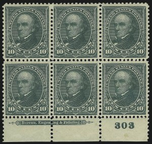Sale 1084, Lot 3614, 1895 Watermarked Bureau Issue (Scott 264-278)