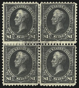 Sale 1084, Lot 3625, 1895 Watermarked Bureau Issue (Scott 264-278)