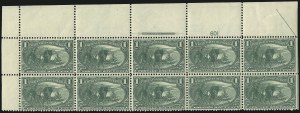 Sale 1084, Lot 3654, 1898 Trans-Mississippi Issue (Scott 285-293)