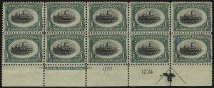Sale 1084, Lot 3675, 1901 Pan-American Issue (Scott 294-299)