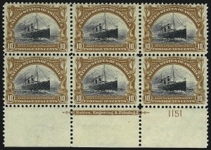 Sale 1084, Lot 3688, 1901 Pan-American Issue (Scott 294-299)