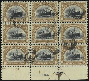 Sale 1084, Lot 3689, 1901 Pan-American Issue (Scott 294-299)