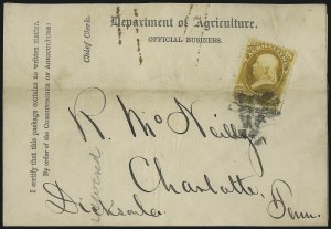 Sale 1085, Lot 4019, Agriculture Department (Scott O1-O9)