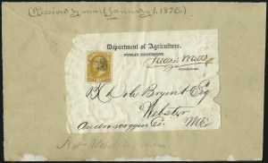 Sale 1085, Lot 4024, Agriculture Department (Scott O1-O9)