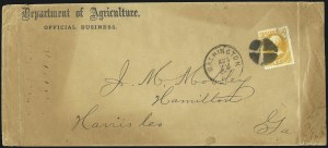 Sale 1085, Lot 4025, Agriculture Department (Scott O1-O9)