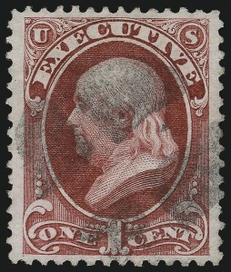 Sale 1085, Lot 4027, Executive Department (Scott O10-O14)