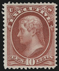 Sale 1085, Lot 4032, Executive Department (Scott O10-O14)