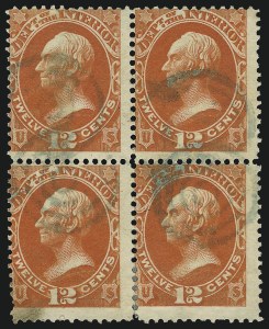 Sale 1085, Lot 4044, Interior Department (Scott O15-O24)