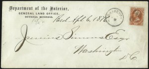 Sale 1085, Lot 4047, Interior Department (Scott O15-O24)