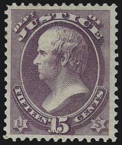 Sale 1085, Lot 4056, Justice Department (Scott O250O34)