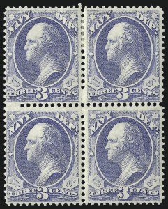 Sale 1085, Lot 4065, Navy Department (Scott O35-O45)