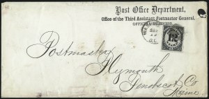 Sale 1085, Lot 4086, Post Office Department (Scott O47-O56)